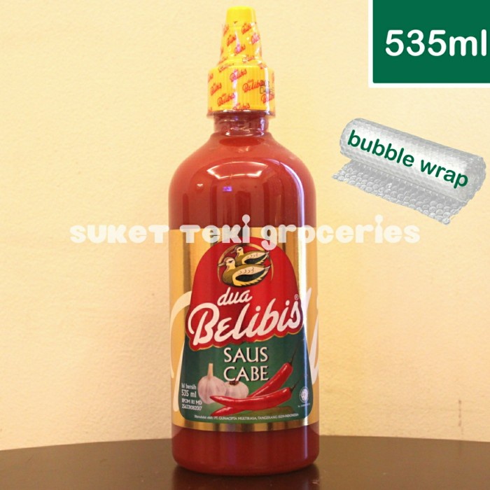 

[BEST SELLER] Saos Cabe Belibis 535 ml Premium Kemasan Botol Dot READY