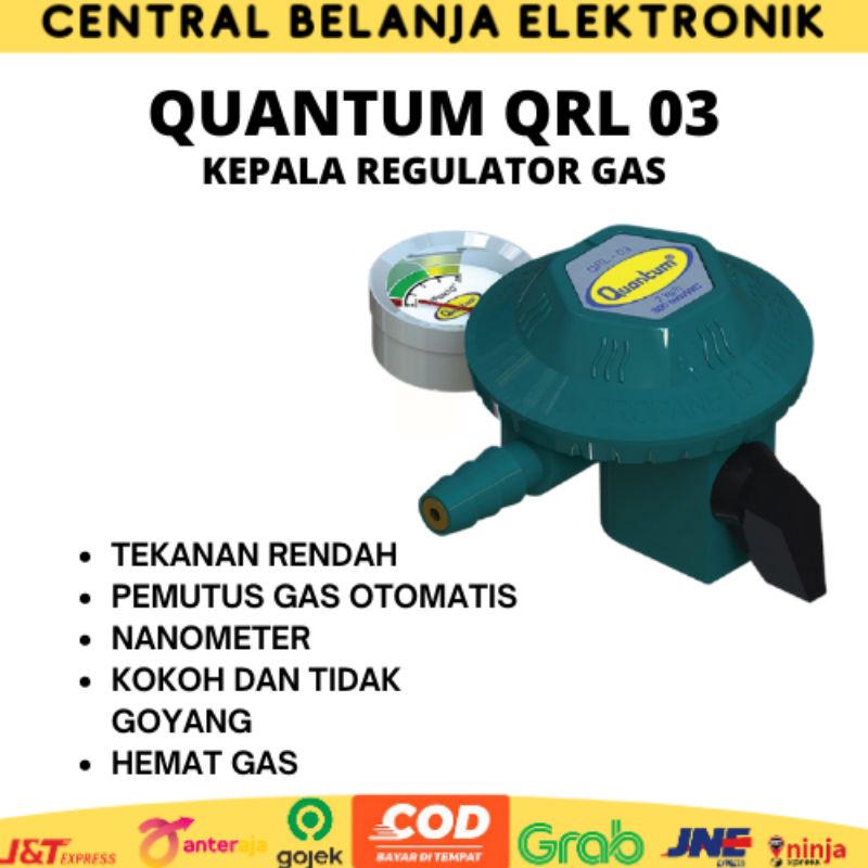 Regulator kompor gas Quantum QRL 03 / QRL 014