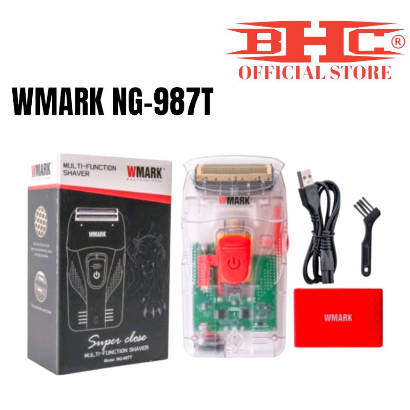 WMARK SHAVER NG-987T TRANSPARAN