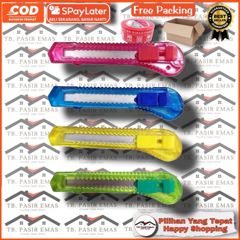 

Pisau Cutter Transparan Besar Cod Termurah Payleter original