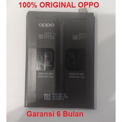 Battery Baterai Batre oppo Reno4 Pro Reno 4 Pro BLP 787 Original