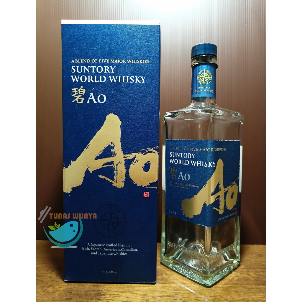 Botol bekas Suntory World AO 700 ML + Box