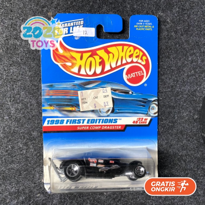 Hot Wheels 1998 First Edition Super Comp Dragster