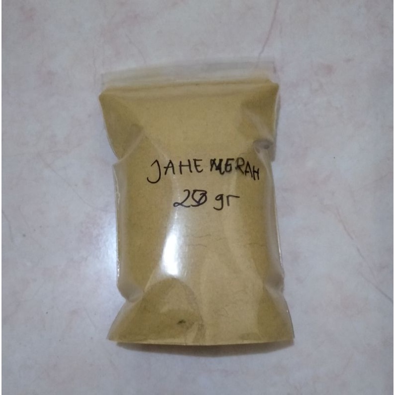 

Jahe merah bubuk/serbuk powder 250gr | asli tanpa campuran