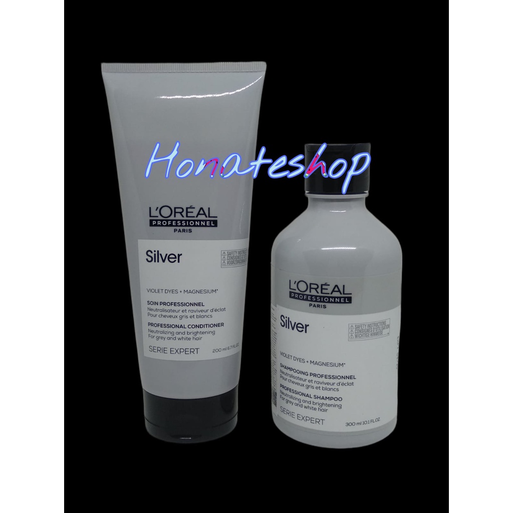 Shampoo+Condisioner Silver Loreal