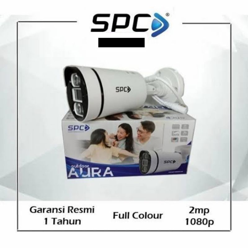 PAKET SPC 8CH 2MP COLORVU 8 KAMERA INDOOR OUTDOOR HARDISK 2000GB KOMPLIT