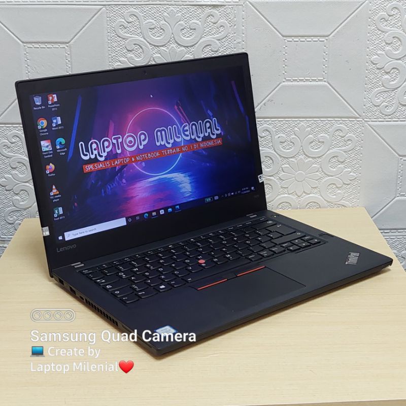 Lenovo ThinkPad T460 Intel Core i5-6300U RAM 8GB SSD 256GB 14&quot; Mulus Berkualitas Bergaransi