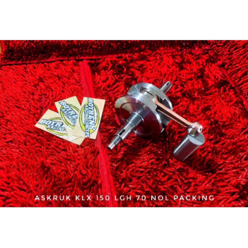 ASKRUK KRUK AS KLX 150/DTRACKER/DAUN BULAT/LANGKAH 60-66/GESER TORSI- BOYRENK RACING CONCEPT