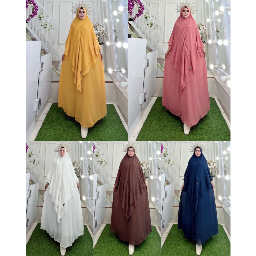 GAMIS SYARI SANDRIA POLOS SIMPEL PREMIUM TERBARU