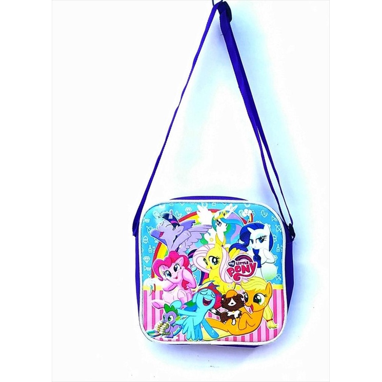 MJS 451 - Tas Selempang Slingbag Karakter Lucu Anak Ngaji Les Anak Laki- Laki Perempuan PAUD TK Terbaru Kekinian