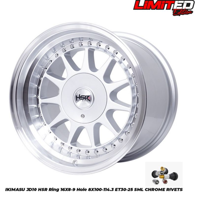 pelek mobil celong 8/9 velg mobil baut 4 velg mobil xenia yaris vios velg mobil r16