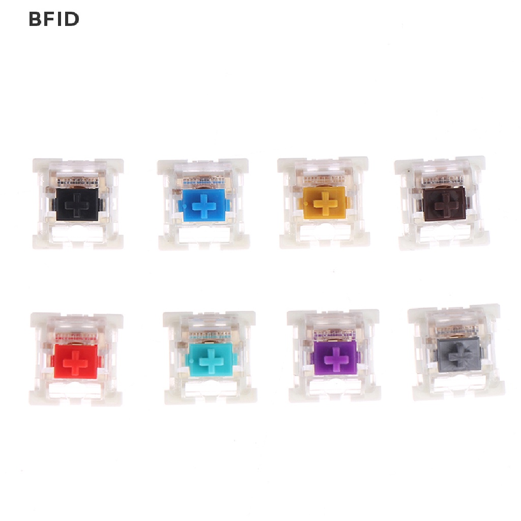 [BFID] 10pcs/lot Saklar outemu mx 3pin keyboard Mekanik Saklar Hitam Biru Coklat [ID]