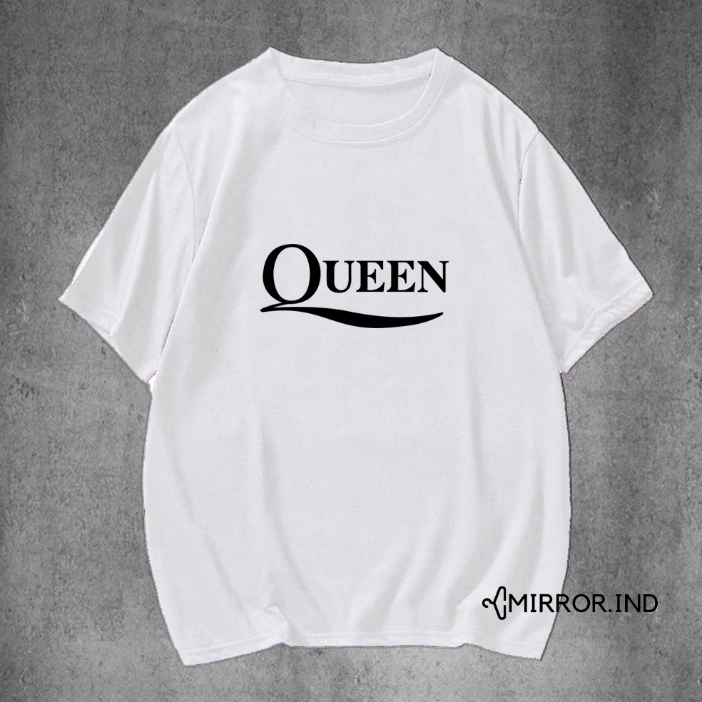 Kaos Queen Band Distro Pria / Oblong Laki Laki / Atasan Jumbo Lengan Pendek