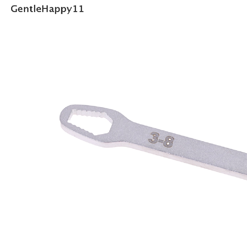 Gentlehappy Universal Torx Wrench Self-Tening Adjustable Glasses Wrench Board Double-head Torx Spanner Hand Tools Untuk id Pabrik