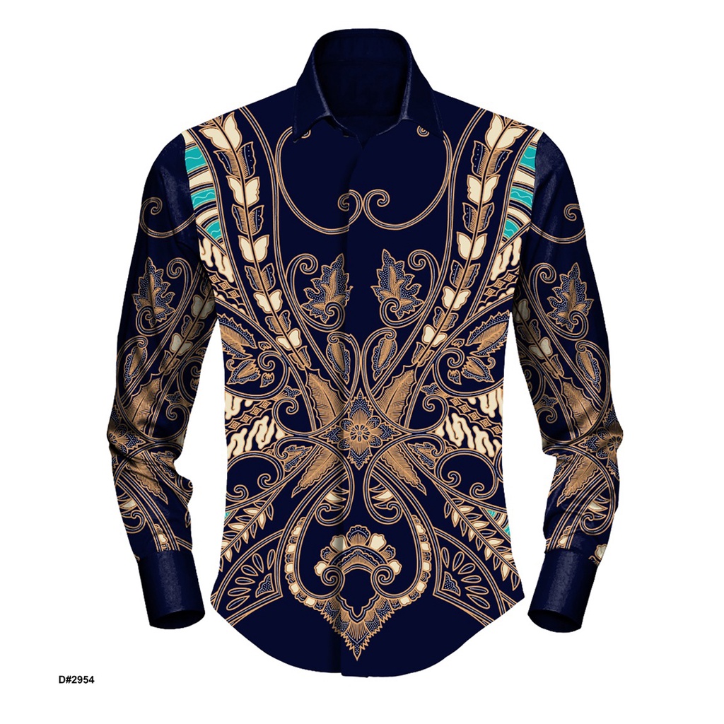 Kain Batik Tulis / Semi Tulis Batik / Pola Baju Batik - 2954