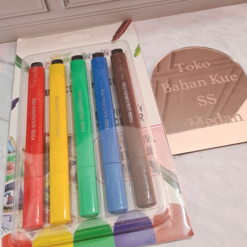 

Edible Pen Warna Warni