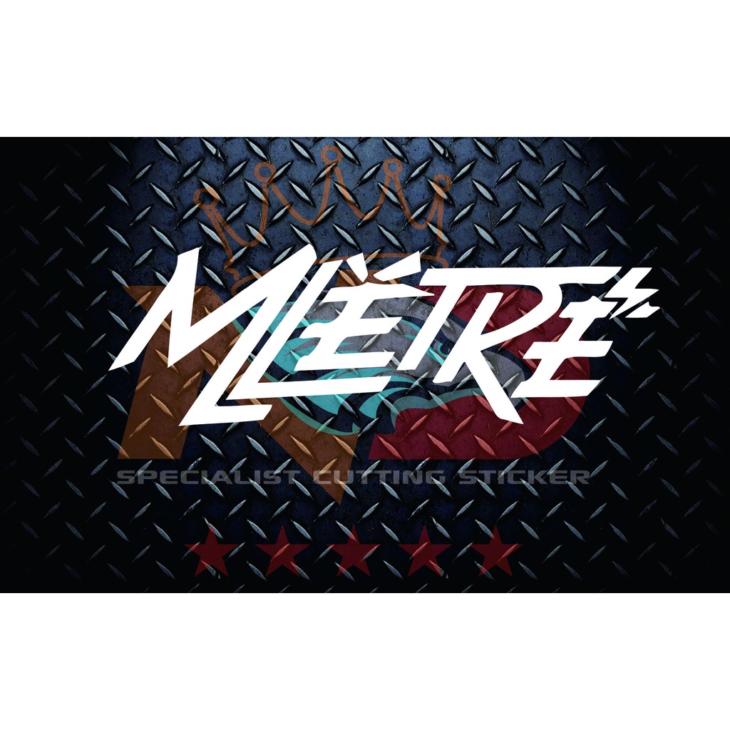 Cutting stiker Mletre