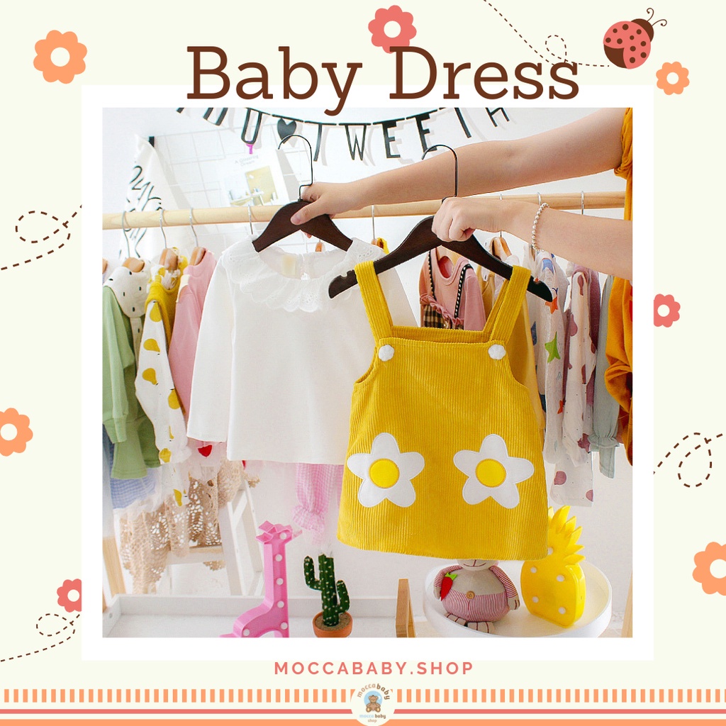 MBSS - Baby Dress Luxury EBV Baju Dress Anak Perempuan Import Dress anak/Bayi Perempuan Gaun bayi Rok Anak Pakaian anak / L2