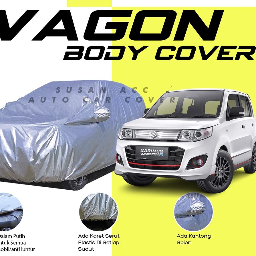 Depan1 Body Cover Mobil Wagon Sarung Mobil Karimun wagon r/karimun/karimun wagon/wagon r gx/estilo/b