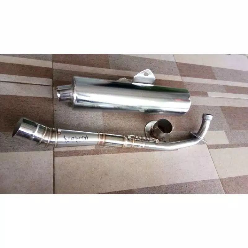 Knalpot ckd standar untuk motor bebek shogun smash gren Revo lama Supra x 125 Revo absolute karisma 
