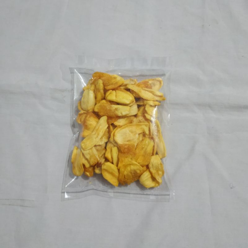 

Keripik Buah Nangka Manis Kemasan 100 gr Standart