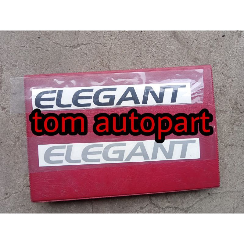 Stiker Daihatsu TERIOS ELEGANT