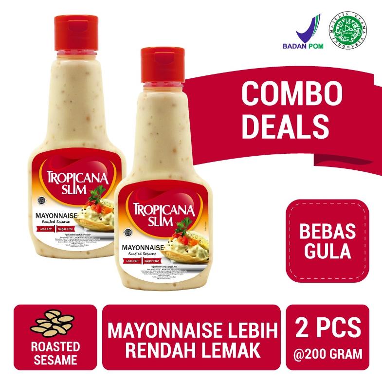 

SU96 Twin Pack - Tropicana Slim Mayonnaise 200 gr - Bantu Dukung Hidup Sehat ☋COD