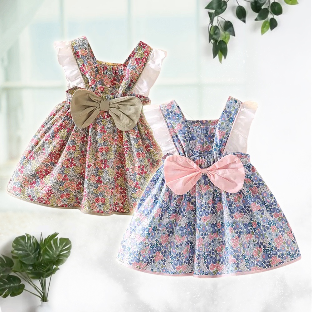 Dress Casual Pesta Anak Perempuan Cewek Import Premium Setelan Baju Rok Renda Impor Bayi Balita Perempuan 6 Bulan - 5 Tahun Baju Anak Perempuan Baju Bayi Perempuan DRI-106 DRI-107 DRI-108 DRI-109 DRI-112