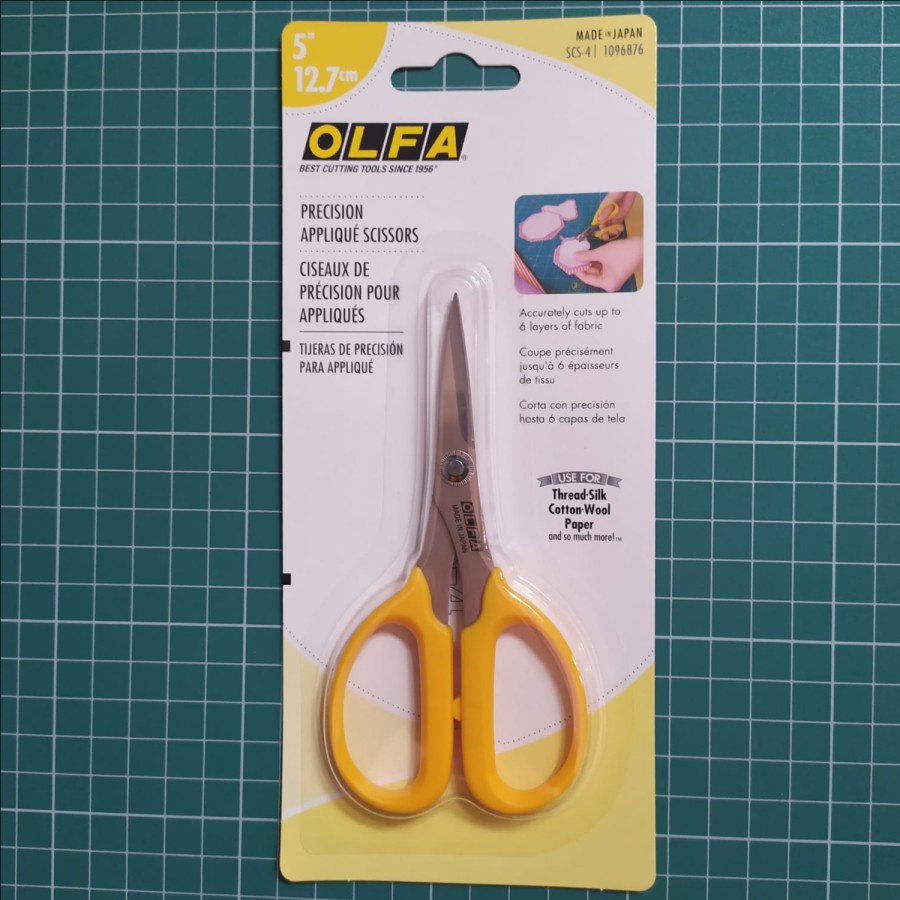 

Gunting Stainless Steel SCS-4 Olfa Stainless Steel Blade Scissors