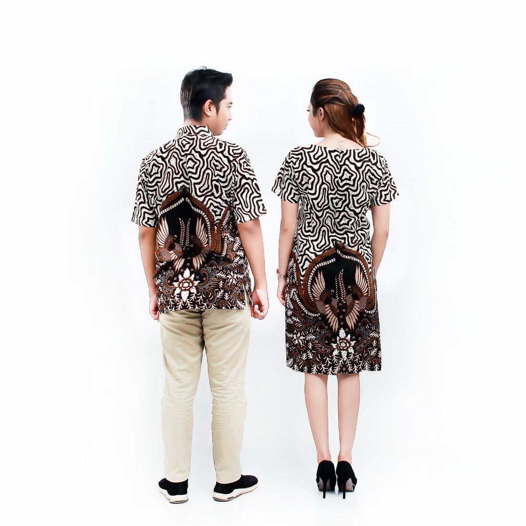 COUPLE BATIK-BATIK COUPLE-DRESS-KEMEJA-BATIK-CP-A