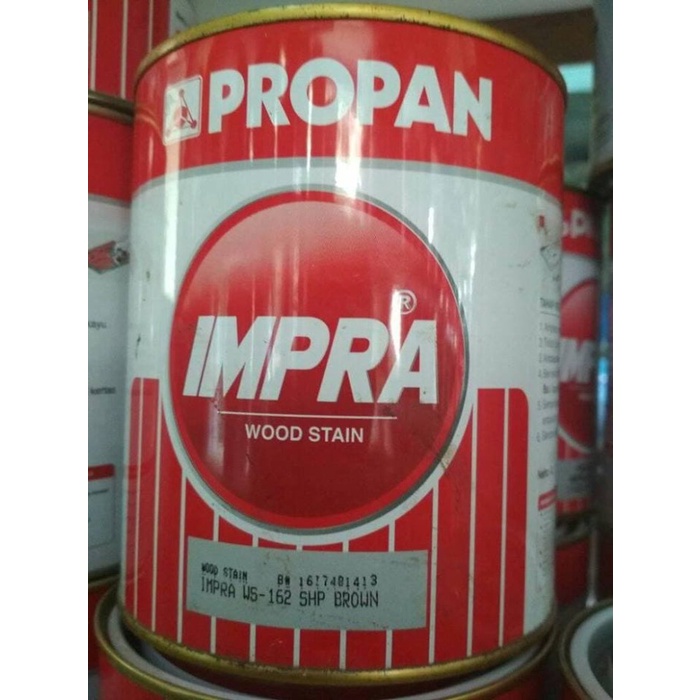 ] Impra Wood Stain Salak Brown/Cat Kayu/ 1 L