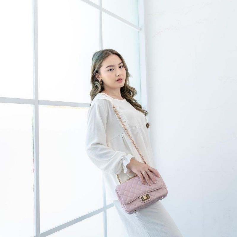 Flicka Sling Bag V 2 Small NUDE |FREE DUSTBAGS|