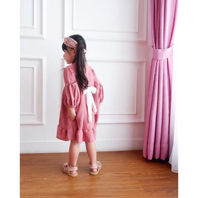 DRESS ANAK PEREMPUAN 1-5 Tahun ( baju anak perempuan ) by emsikids