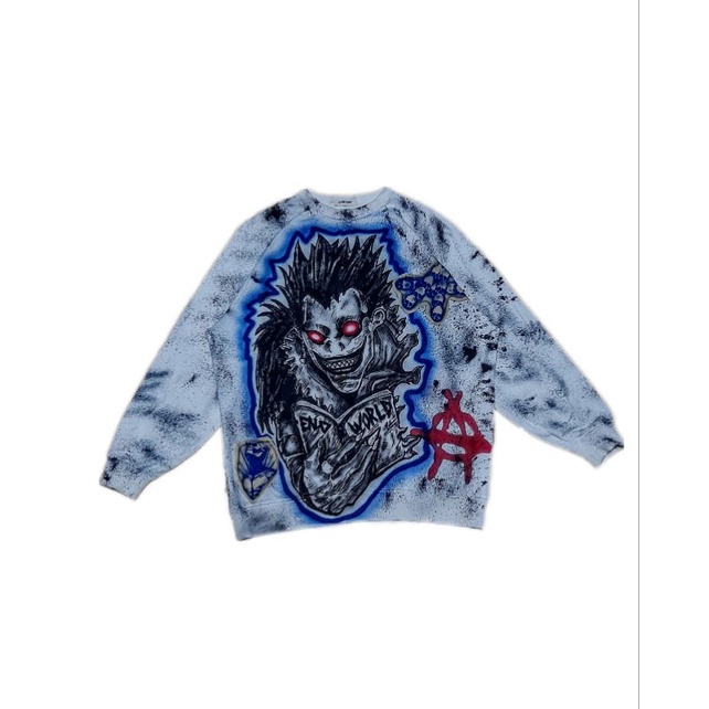 Crewneck design rework anime// death note