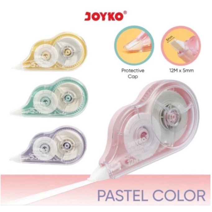 

Correction Tape 12 M CT522 PASTEL
