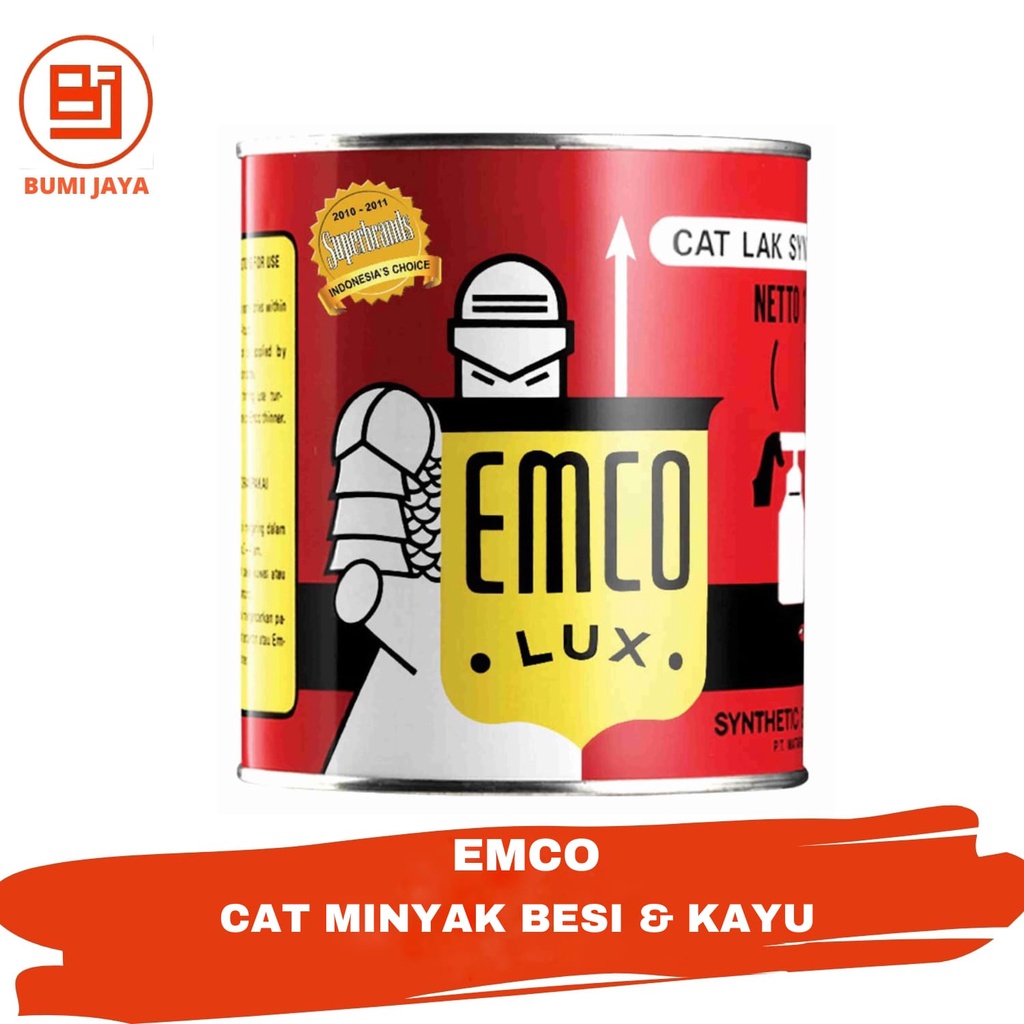 Jual Cat Besi Kayu Emco Cat Minyak Emco Ltr Shopee Indonesia