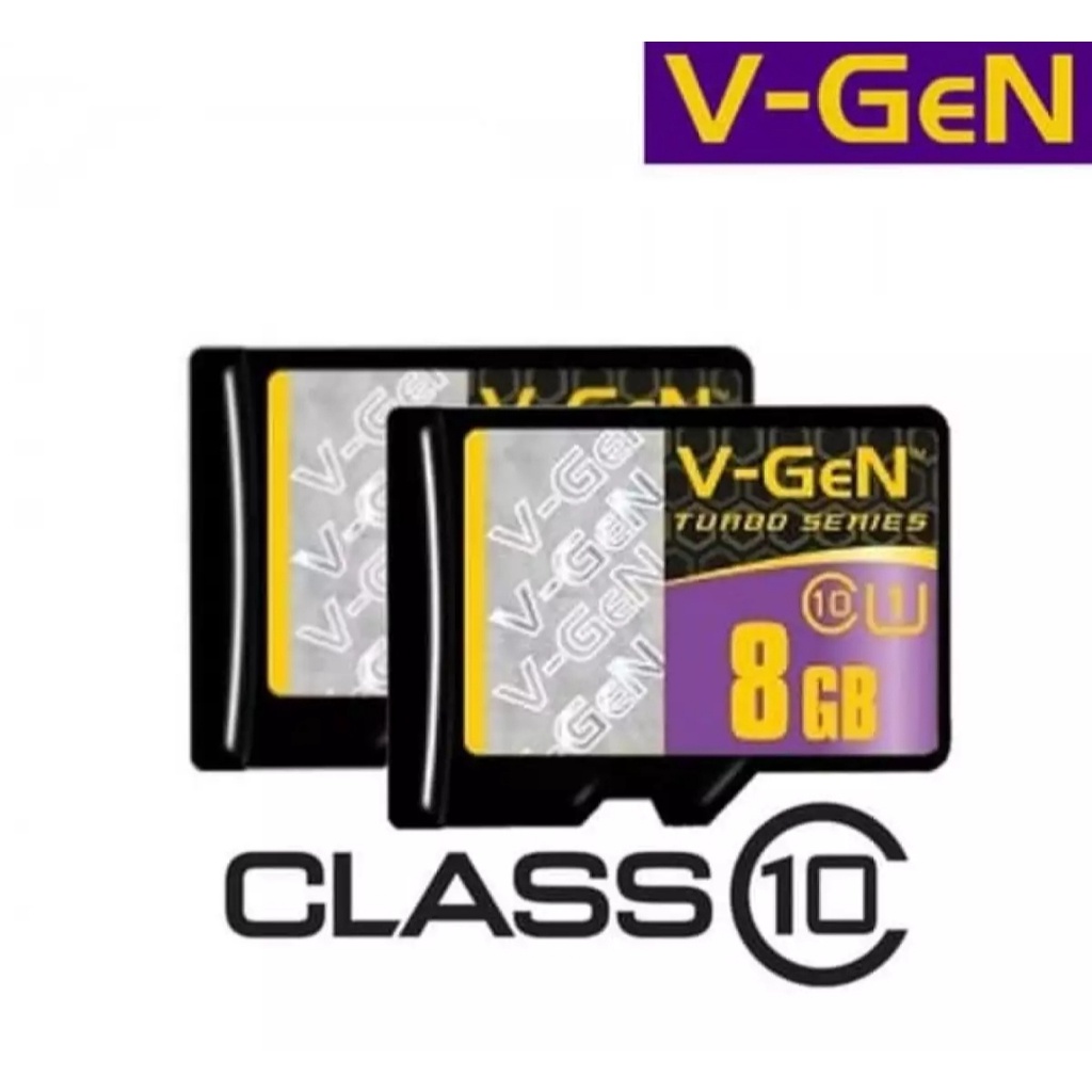 MICRO SD V GEN 8GB CLASS 10 TURBO SERIES