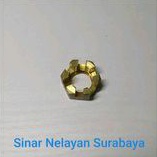 Nut castle nut propeller mesin tempel Yamaha 40pk. 90171-16011