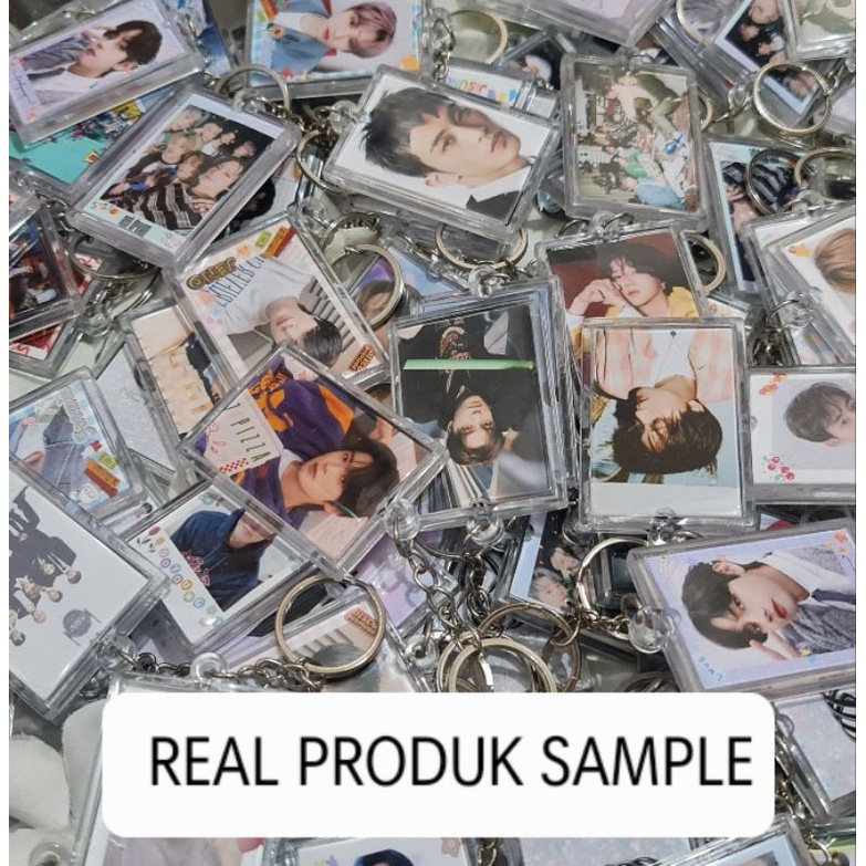 NCT 127 Ay-yo Acrylic Clear Keychain Gantungan Kunci Akrilik