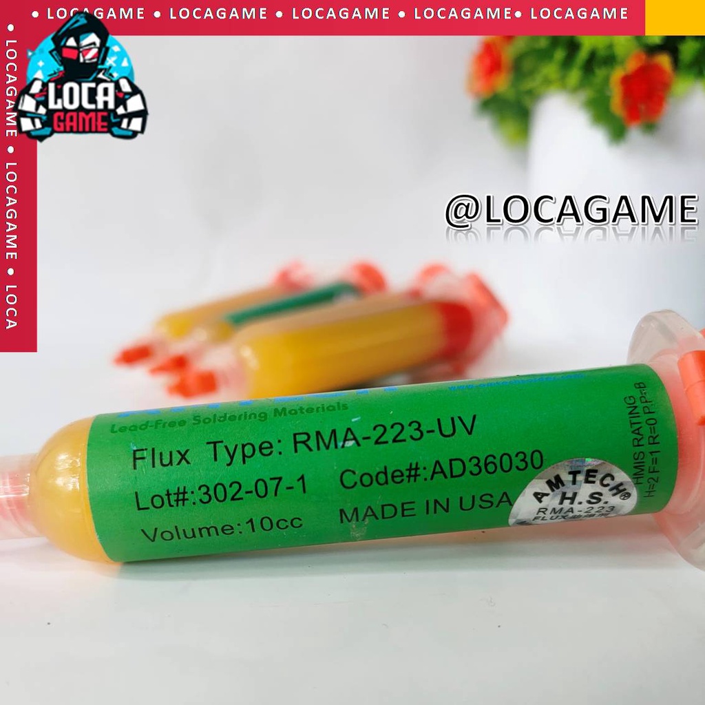 FLUX AMTECH RMA-223 ORIGINAL MADE IN USA