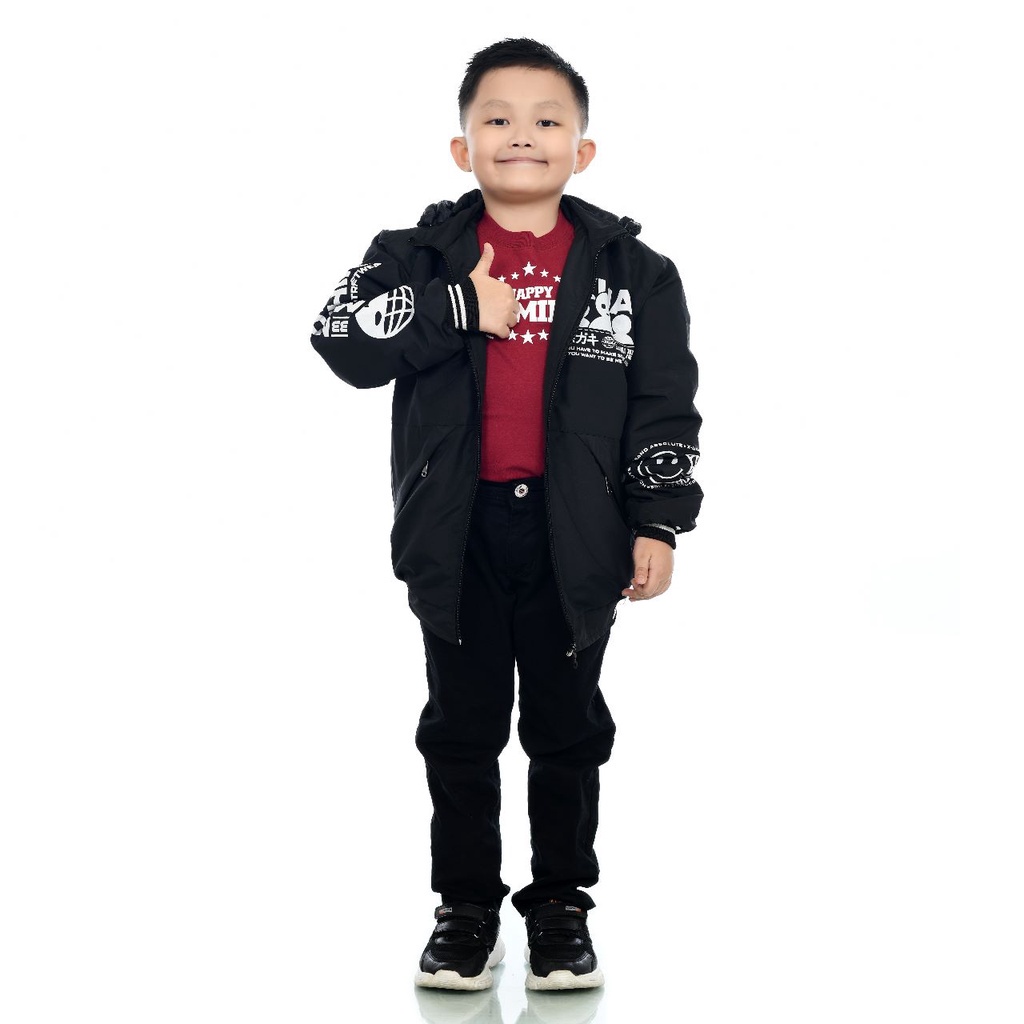 Jaket Anak Laki-Laki Perempuan Outerwear Usia 1-11thn