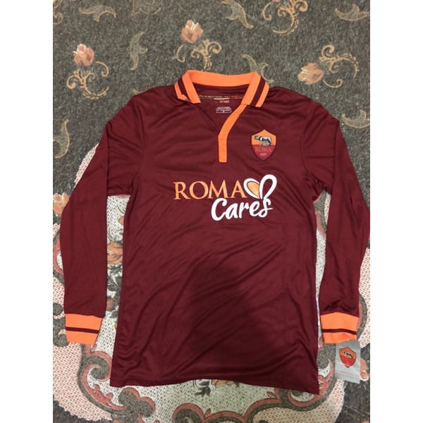 Jersey Bola As Roma Home retro 2013 Ls long sleeve BNWT GO