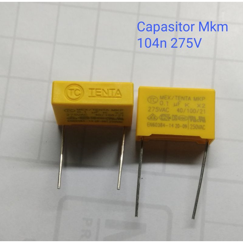 Capasitor Mkm 104n 275V