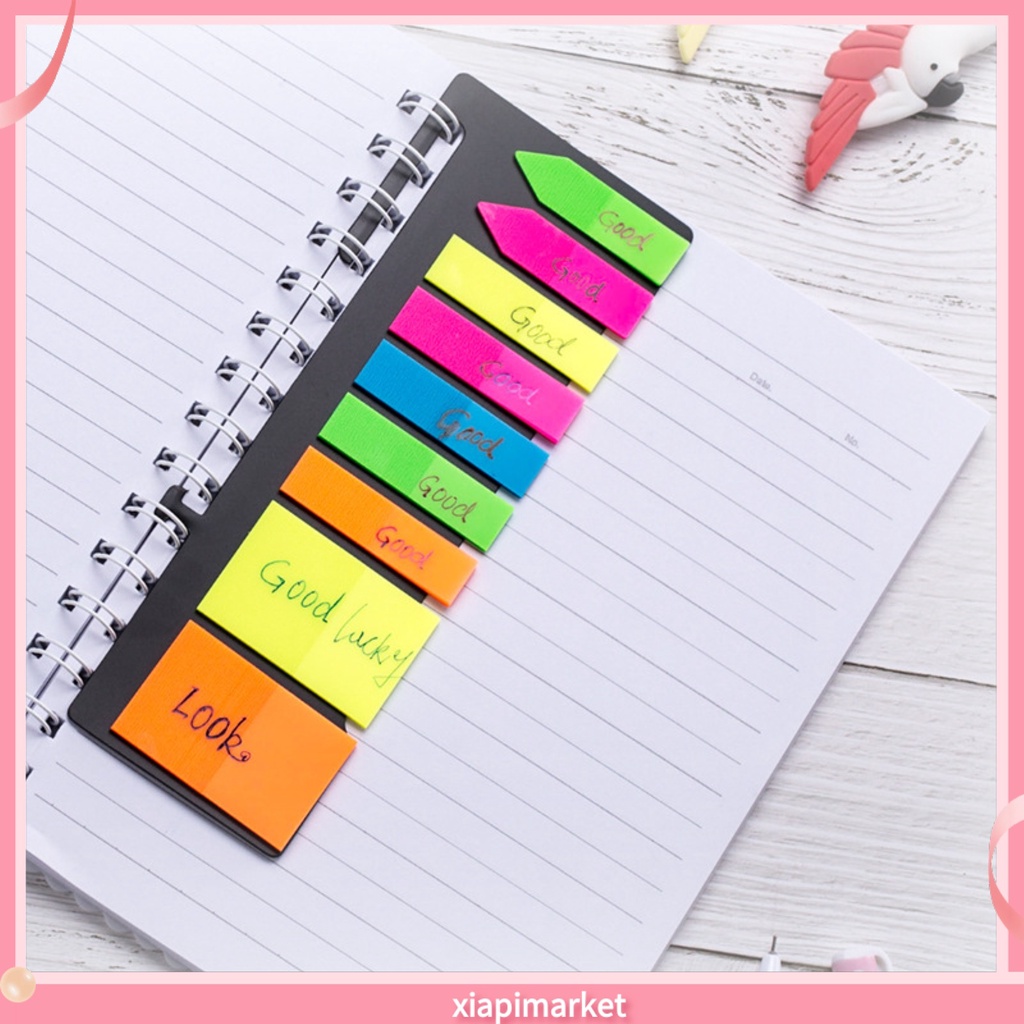 Jual Xiapimarket/180pcs/set Sticky Note Aplikasi Lebar Stik Berulang ...