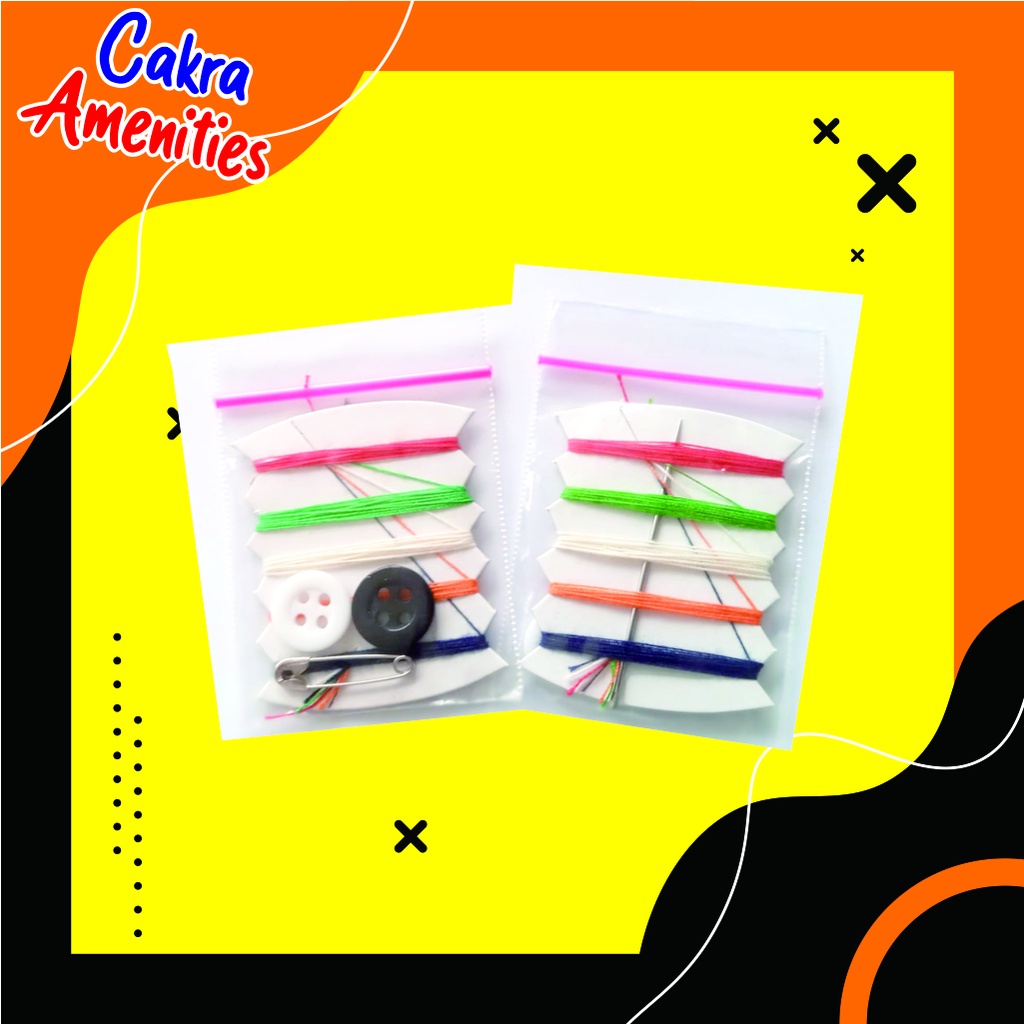 Sewing Kit Hotel Murah (100 pcs)