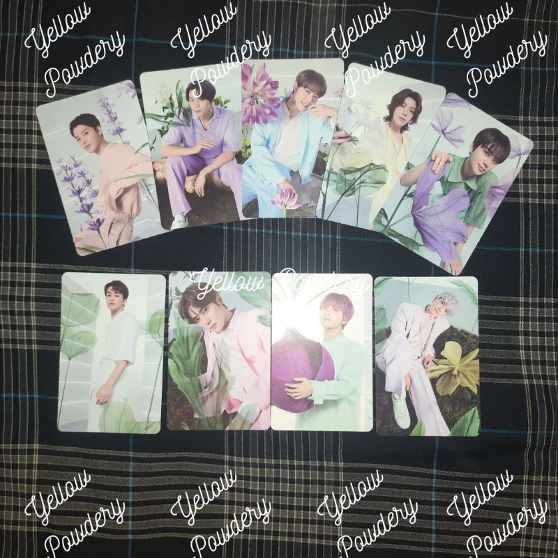 READY PC NATURE REPUBLIC X NCT 127  HERBOLOGY PHOTOCARD JOHNNY TAEYONG YUTA DOYOUNG JAEHYUN JUNGWOO 
