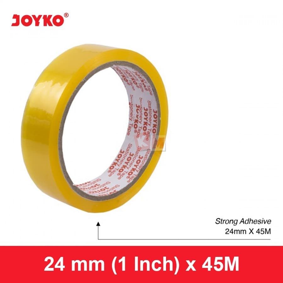 

Isolasi Selotip Stationery Tape Joyko STT-32-R6 24 mm / 1 Inch x 45 M