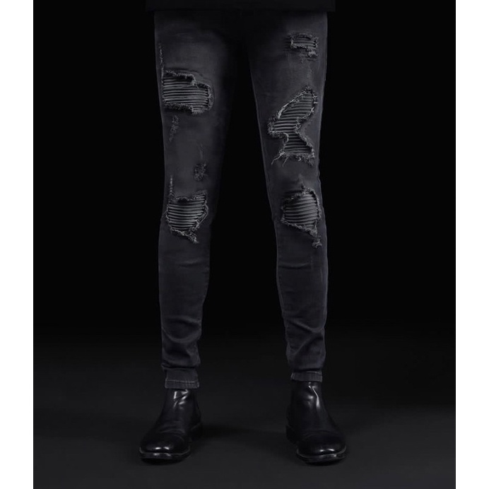 PREORDER RUCAS GREY CAVIAR LEATHER