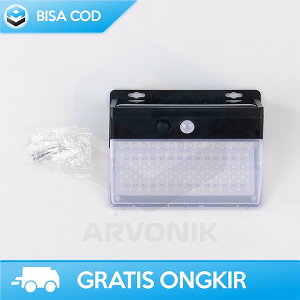 LAMPU DINDING OUTDOOR LAMPU SOLAR TAHAN AIR IP65 206 LED BY WOOPOWER