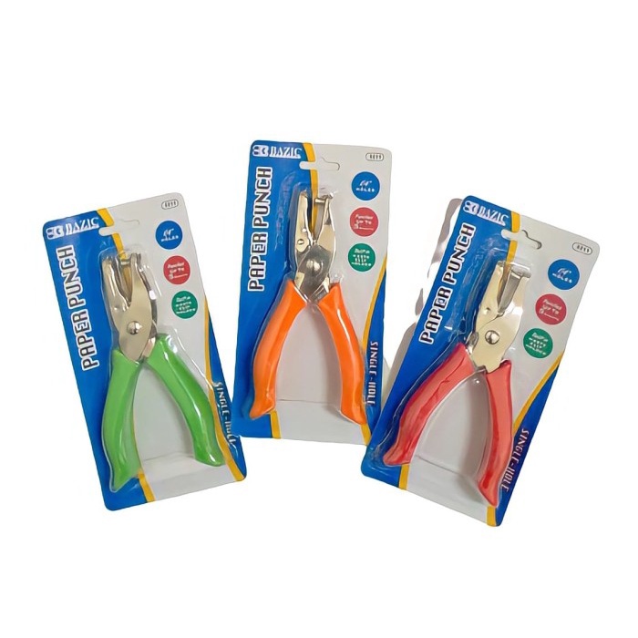 

Kol Pembolong Kertas 1 Lubang 3211 Gagang 1 Hole Punch